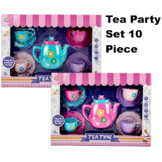 Tea Time 10 Piece Tea Set